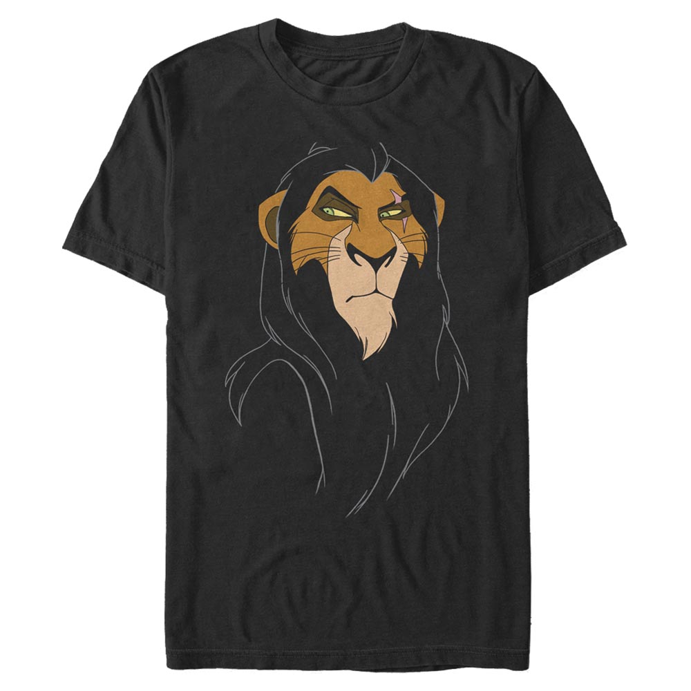Disney - Le Roi lion - Scar Big Face - Homme T-shirt