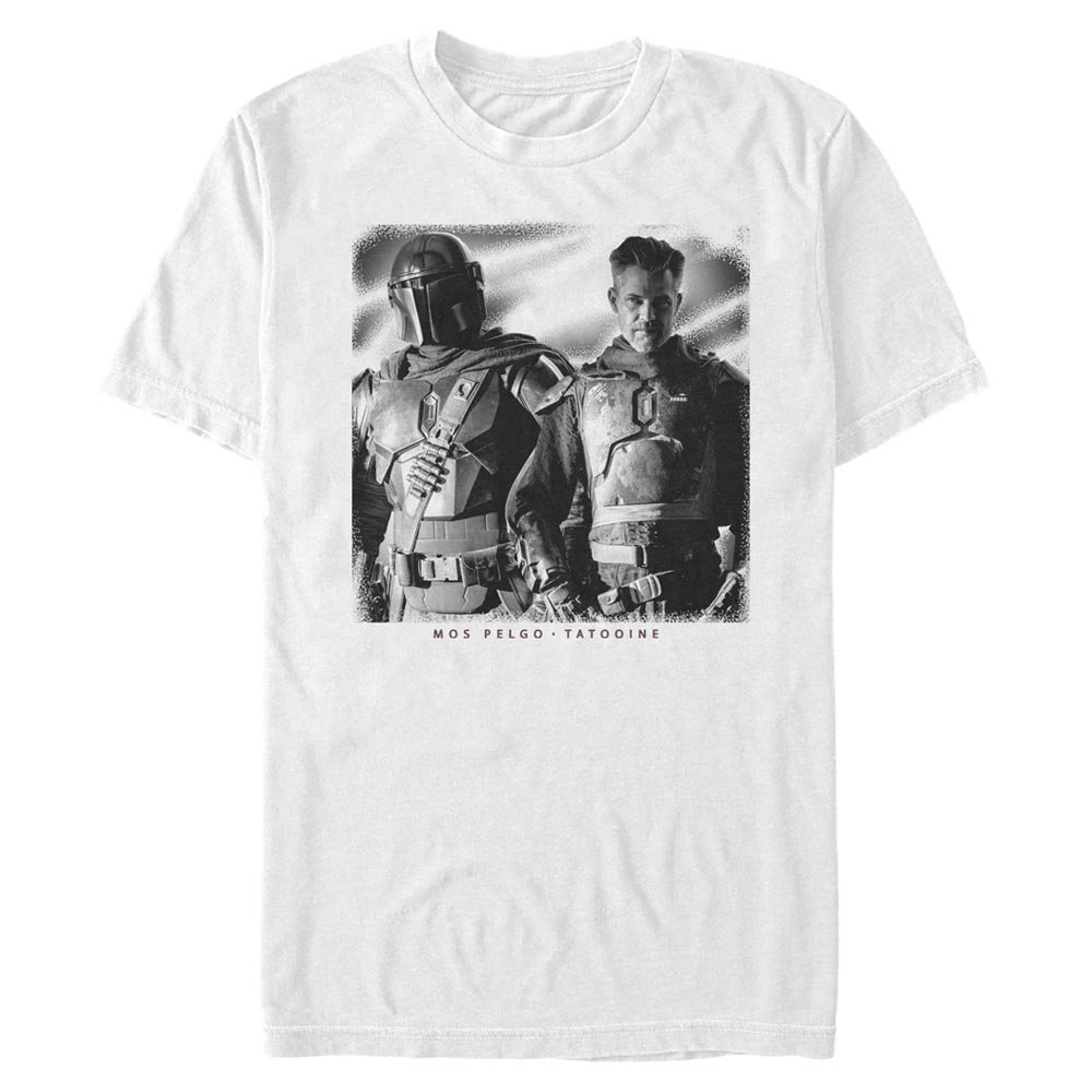 Star Wars - The Mandalorian - Mandalorien et le marshal Heroes - Homme T-shirt