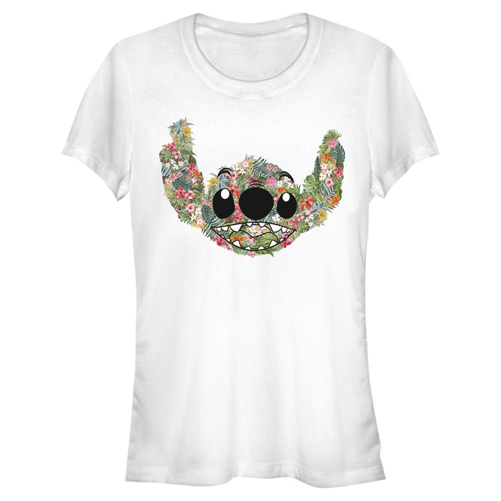 Disney - Lilo & Stitch - Stitch Floral - Femme T-shirt