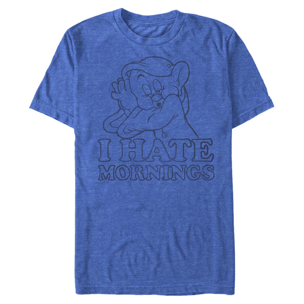 Disney - Blanche-Neige et les Sept Nains - Dopey No Mornings - Homme T-shirt