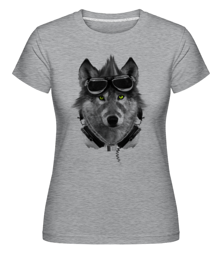 Motard Loup ·  T-shirt Shirtinator femme
