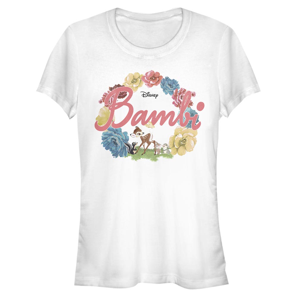 Disney Classics - Bambi - Photo de groupe Flowers - Femme T-shirt