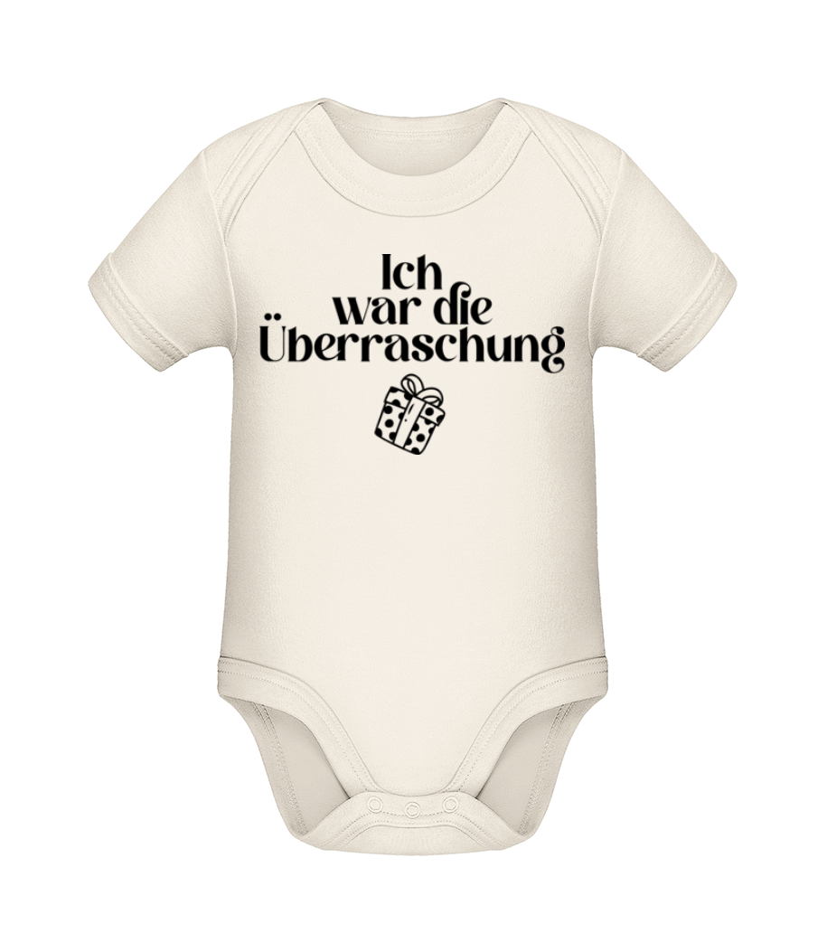 Ich War Die Überraschung · Baby Bio Strampler