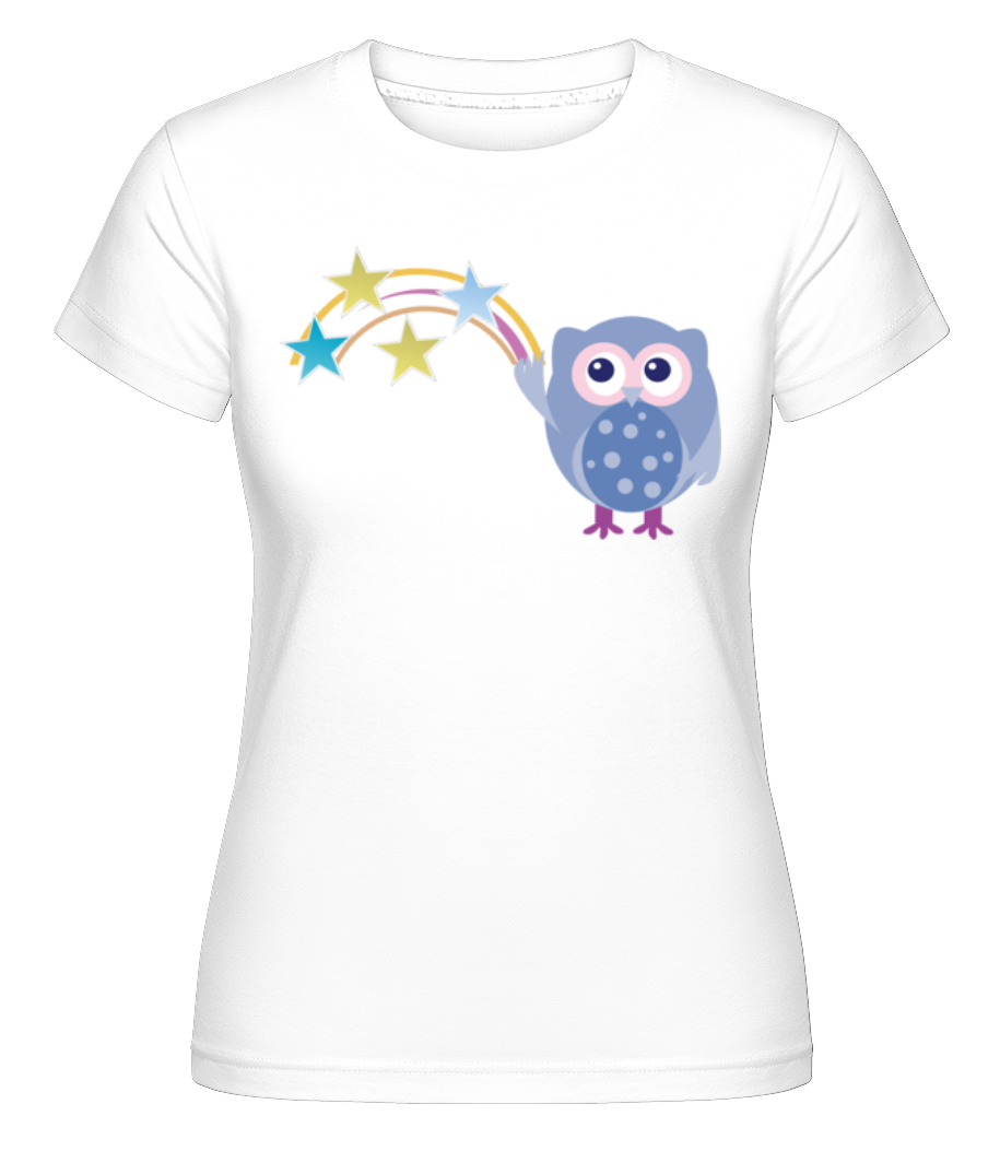 Hibou Et Étoiles ·  T-shirt Shirtinator femme