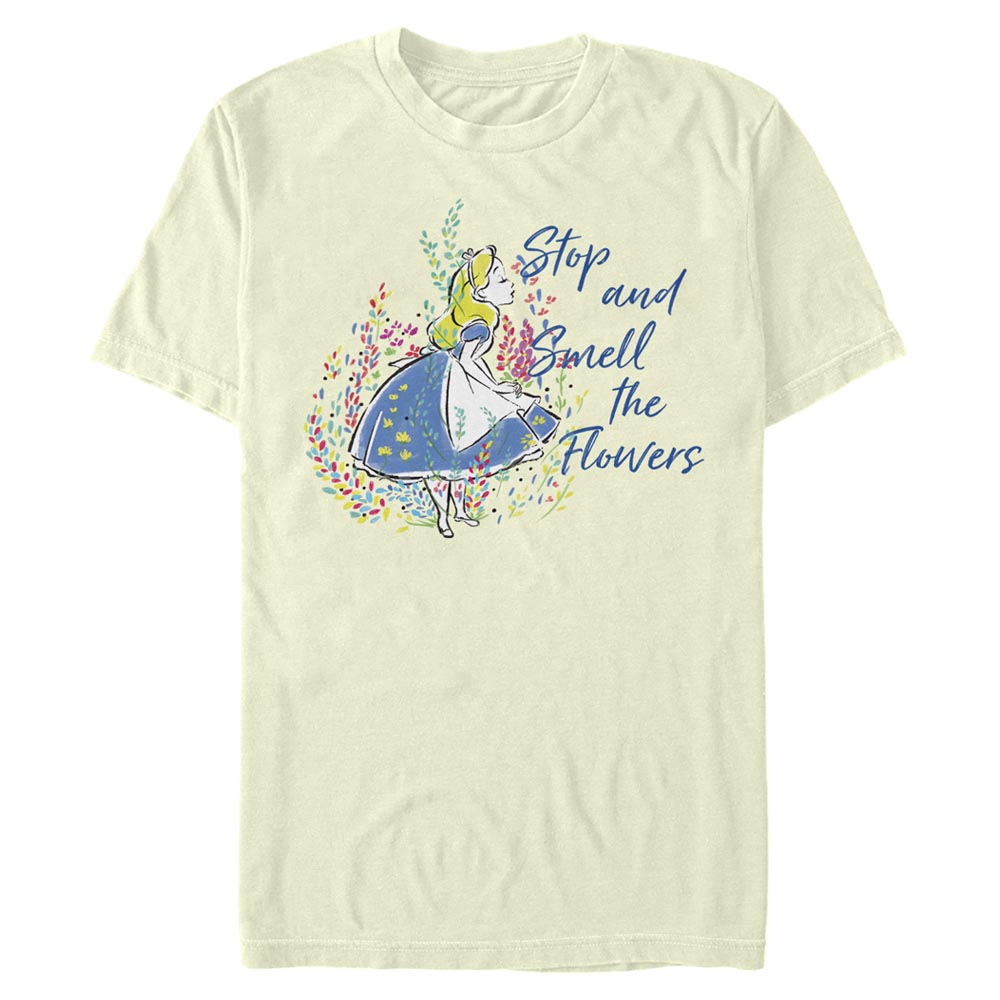 Disney Classics - Alice aux pays des merveilles - Alice Smell the Flowers - Homme T-shirt