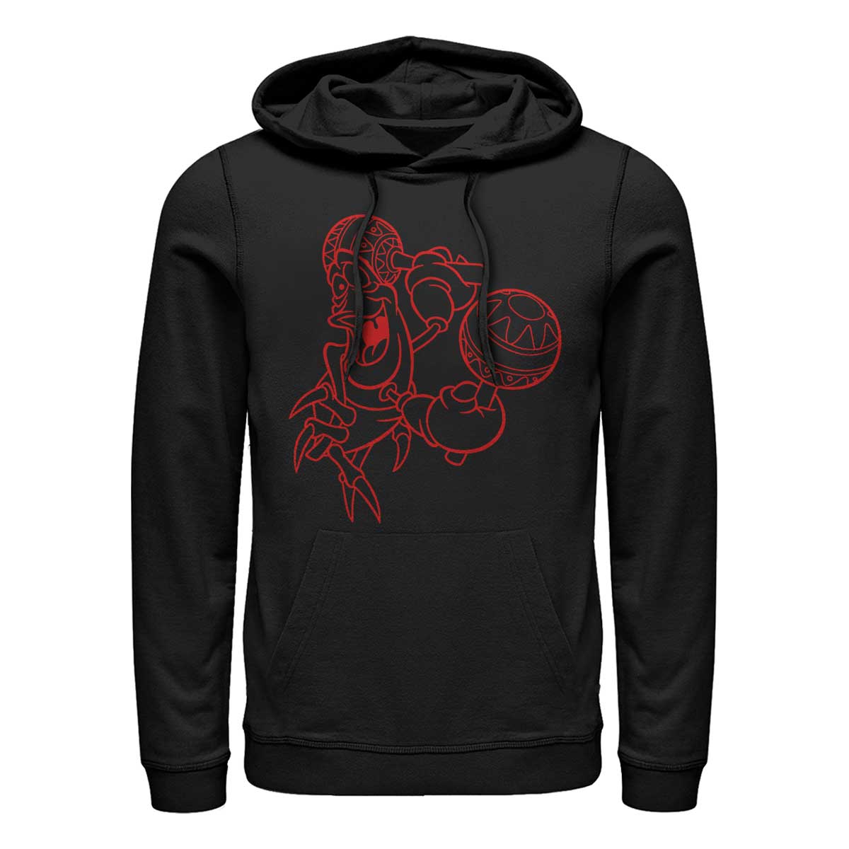 Disney - Ariel La Petite Sirène - Sebastian Sebeztian Front - Unisex Sweat à capuche