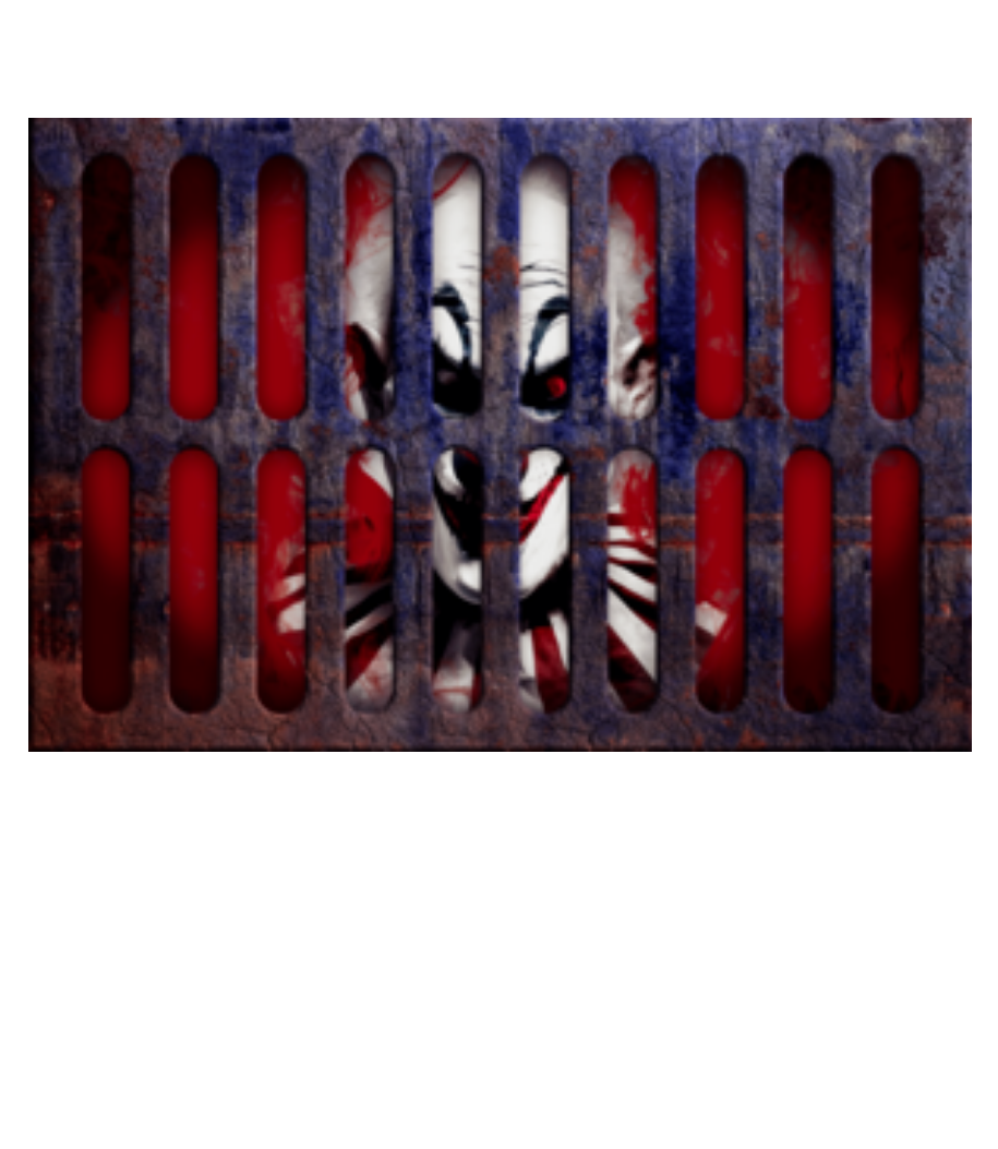 Scary Clown Halloween · Paillasson