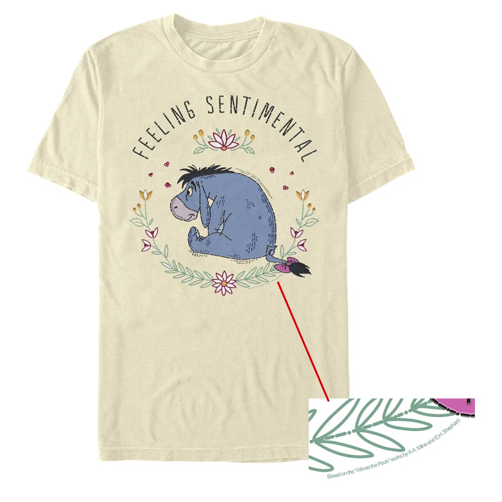 Disney - Winnie l'ourson - Eeyore Flowers - Homme T-shirt