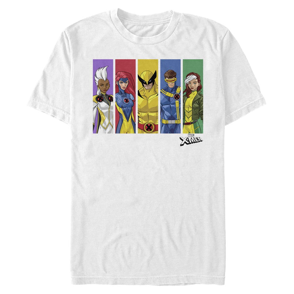 Marvel - Photo de groupe Rainbow - Homme T-shirt