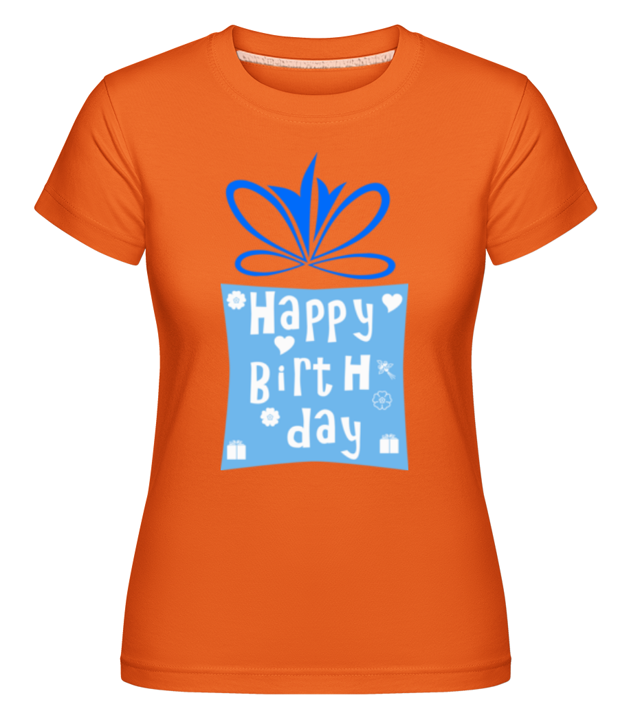 Happy Birthday Logo ·  T-shirt Shirtinator femme