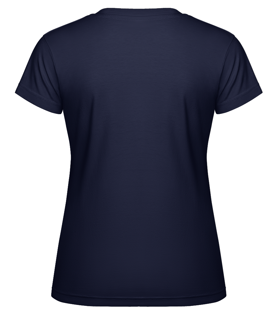 Paresseux Fait Signe -  T-shirt Shirtinator femme - Bleu marine - Derrière