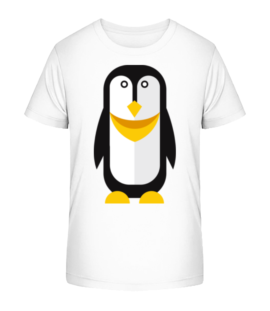 Aperçu: Pingouin Comic - T-shirt bio Enfant Stanley Stella 2.0 - Blanc - Devant