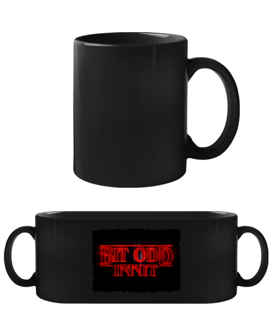 Stranger Things Odd Innit British Joke · Tasse Noire