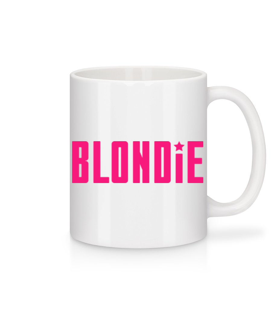 Blondie - Mug en céramique blanc - Blanc - Devant