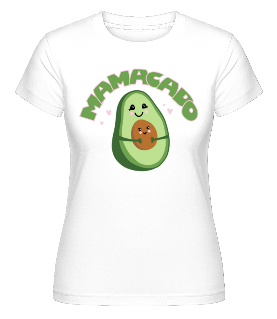 Aperçu: Mamacado -  T-shirt Shirtinator femme - Blanc - Devant