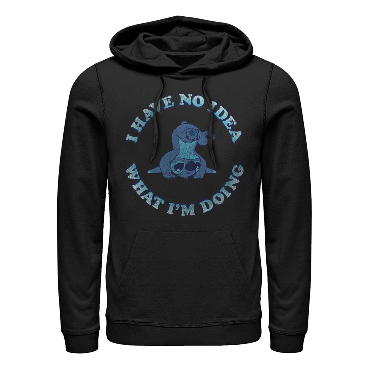 Disney - Lilo & Stitch - Stitch No Idea - Unisex Sweat à capuche