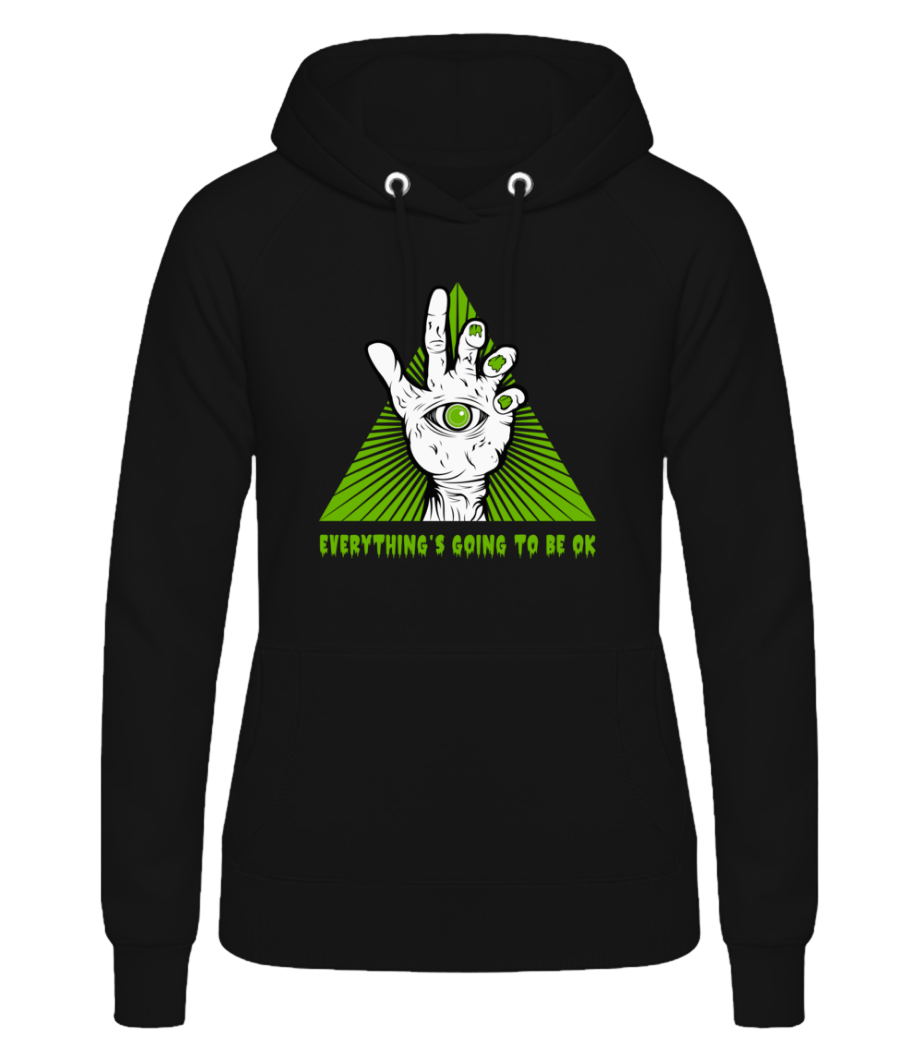 Everything's Going To Be Ok · Sweat à capuche basique pour femme