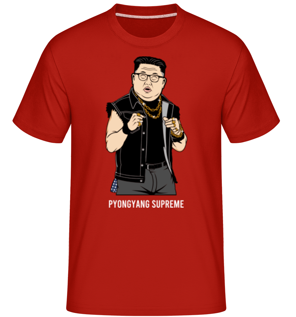 Kim Jong Un Pyongyang Supreme ·  T-Shirt Shirtinator homme