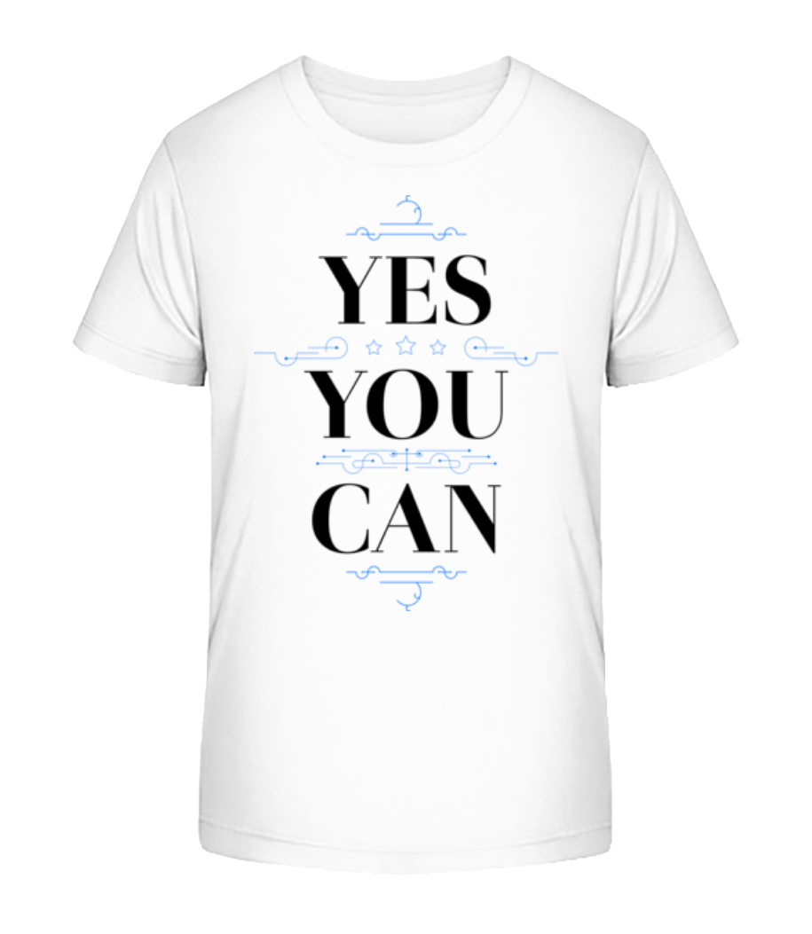 Yes, You Can · T-shirt bio Enfant Stanley Stella 2.0