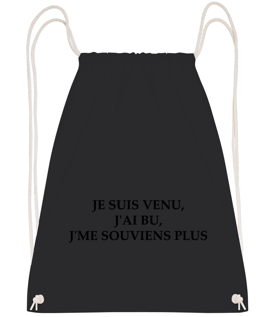 Je Suis Venu · Sac à dos sport