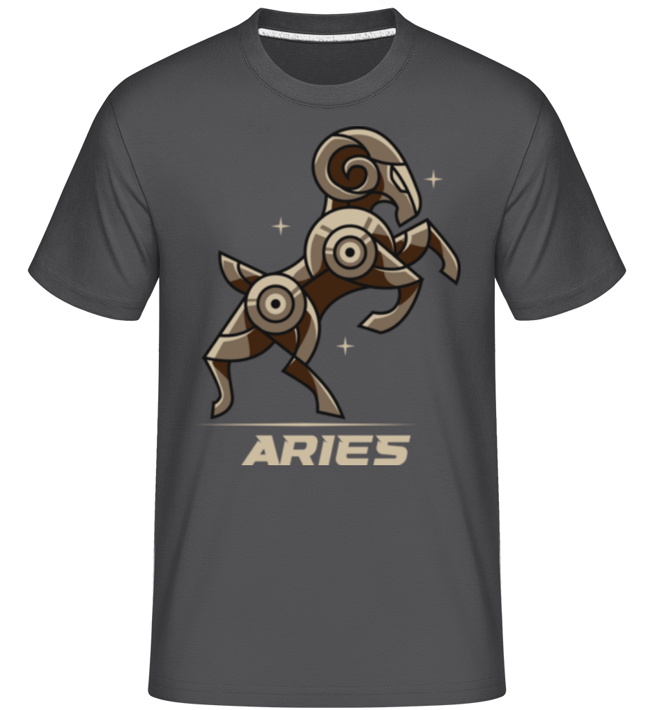 Mecha Robotic Zodiac Sign Aries ·  T-Shirt Shirtinator homme