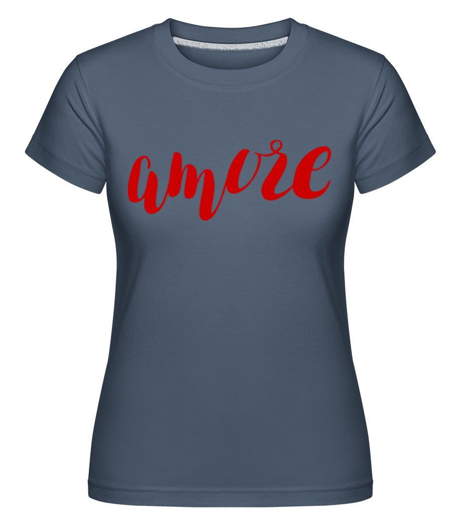 Amore Logo Red ·  T-shirt Shirtinator femme