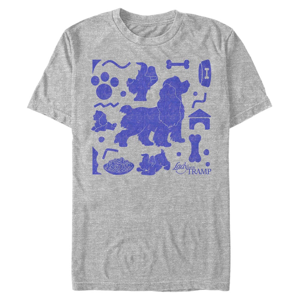 Disney Classics - La Belle et le Clochard - La Belle et le Clochard Lady And Tramp - Homme T-shirt