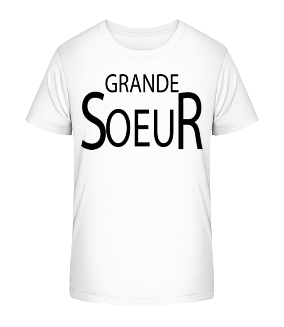 Grande Sœur · T-shirt bio Enfant Stanley Stella 2.0