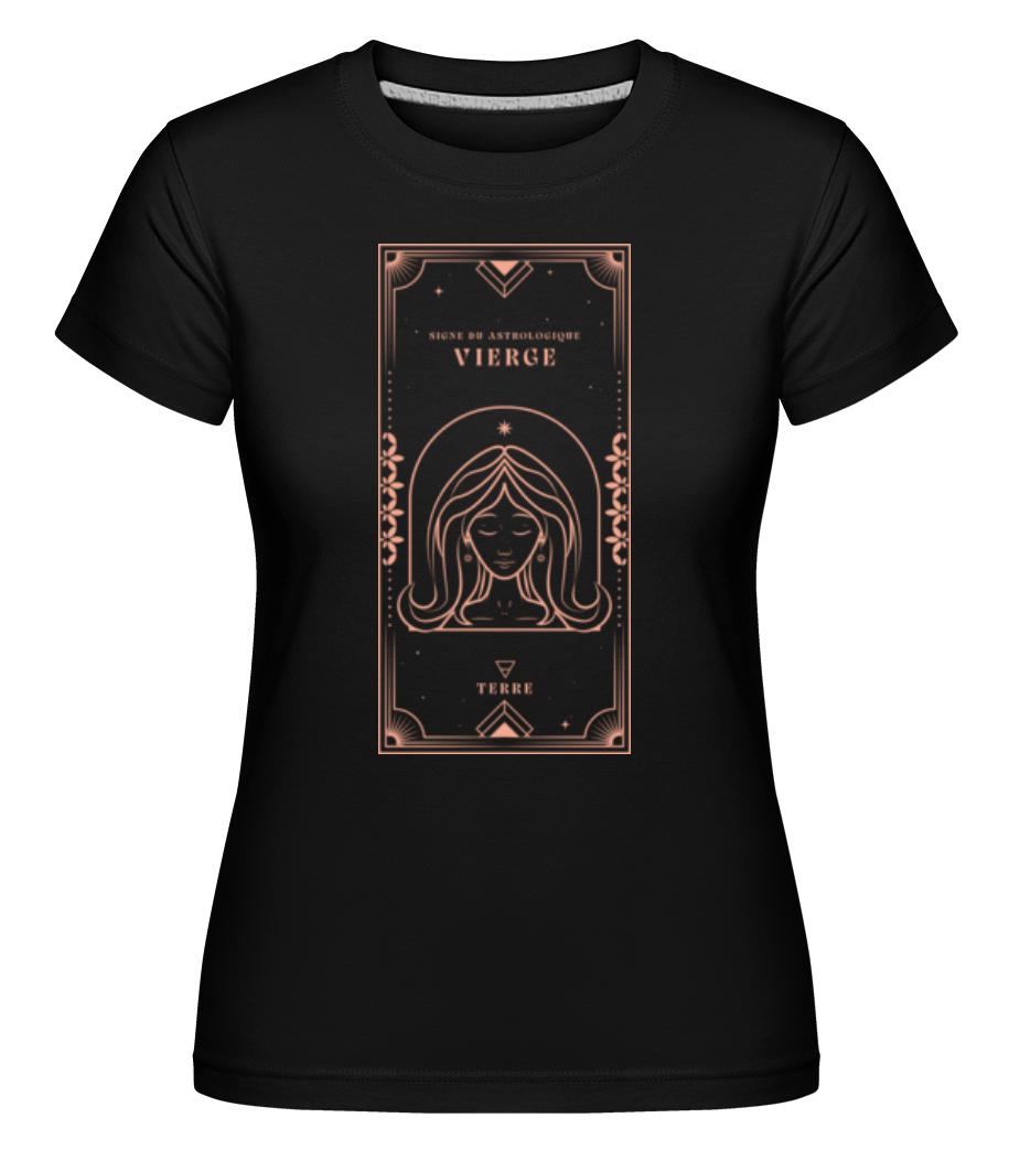 Art Déco Signe Astrologique Vierge ·  T-shirt Shirtinator femme