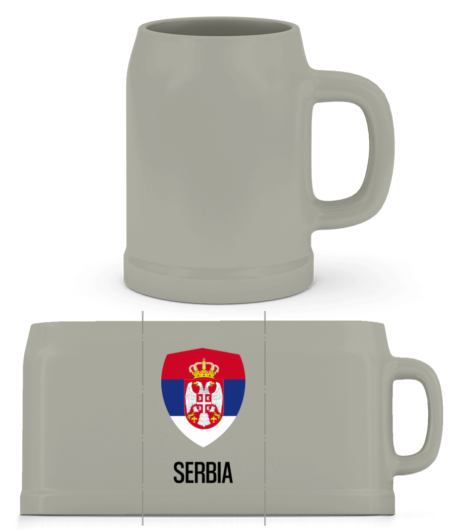 Serbia · Chope de bière