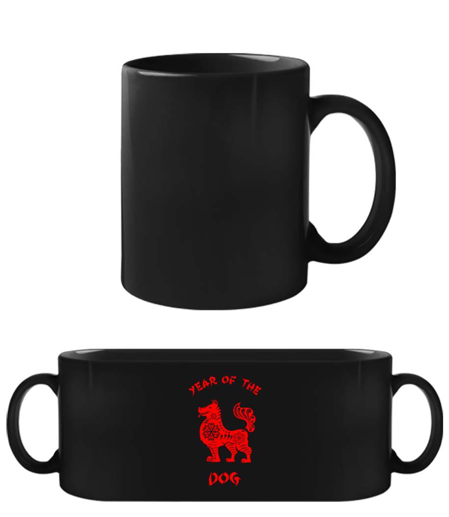 Chinese Zodiac Year Of The Dog · Tasse Noire
