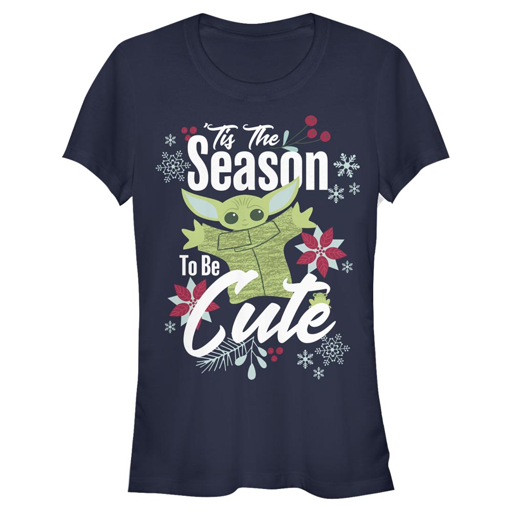 Star Wars - The Mandalorian - L'Enfant Cute Season - Christmas - Femme T-shirt