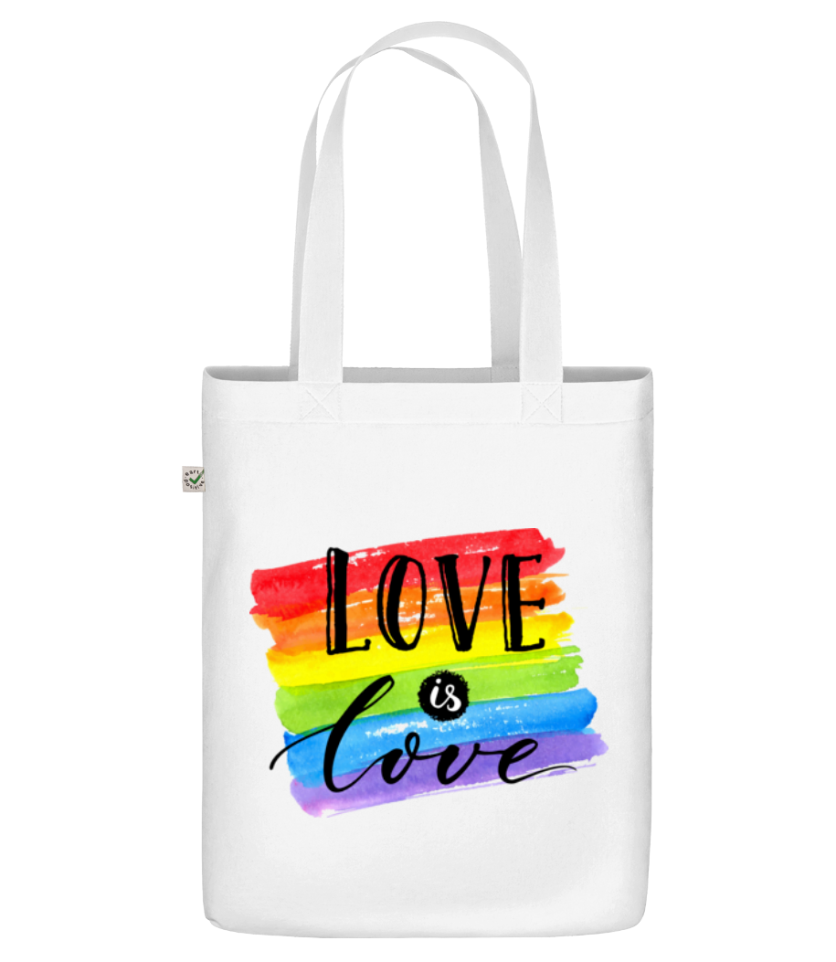Love Is Love · Sac en toile bio
