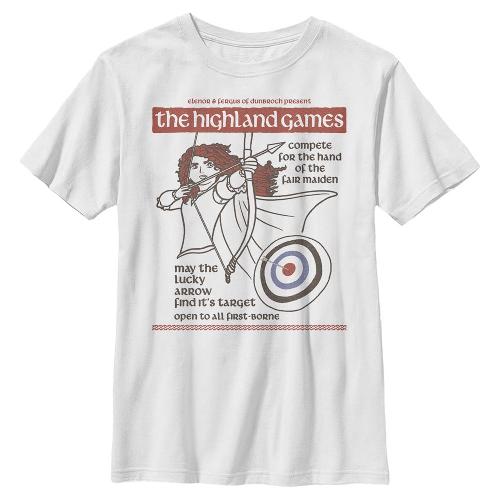 Disney - Rebelle - Merida Highland Games - Enfant T-shirt