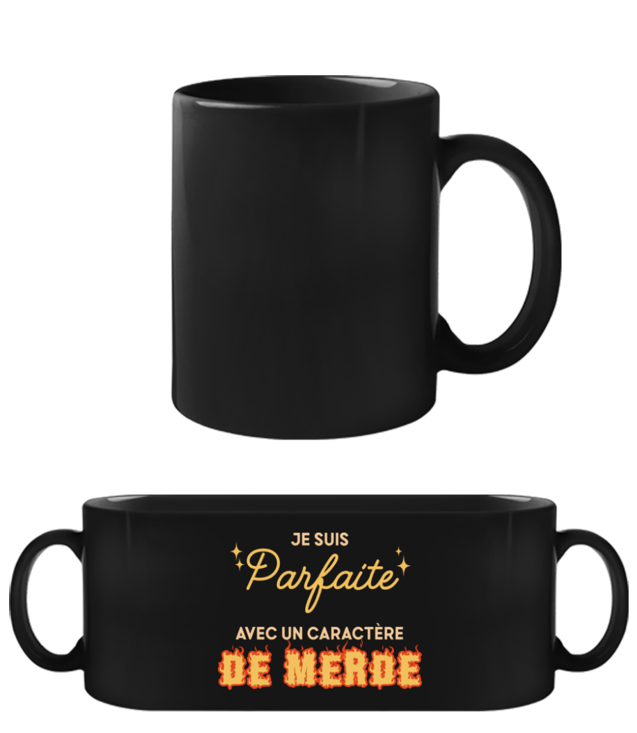 Je Suis Parfaite · Tasse Noire