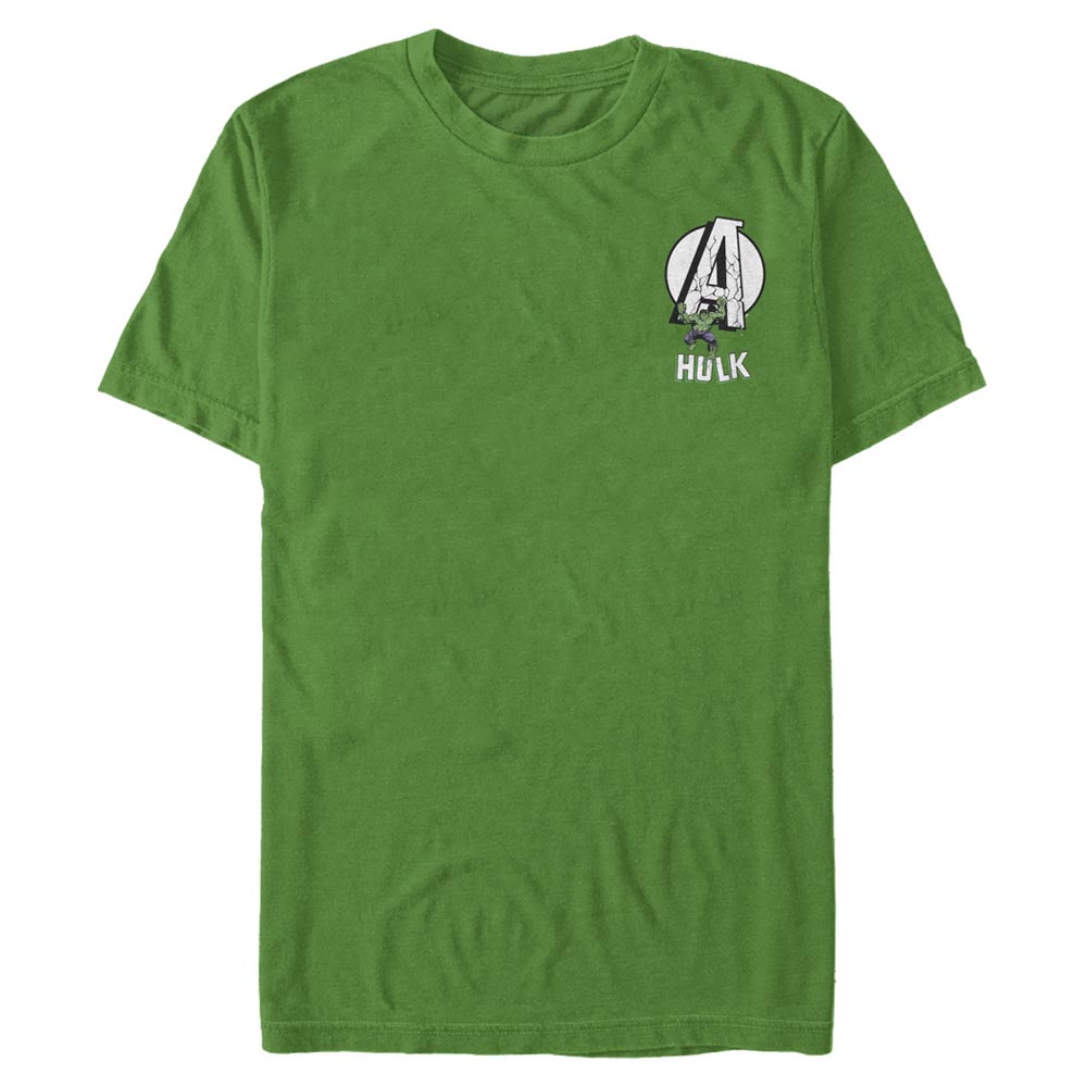 Marvel - Avengers - Hulk Badge - Homme T-shirt