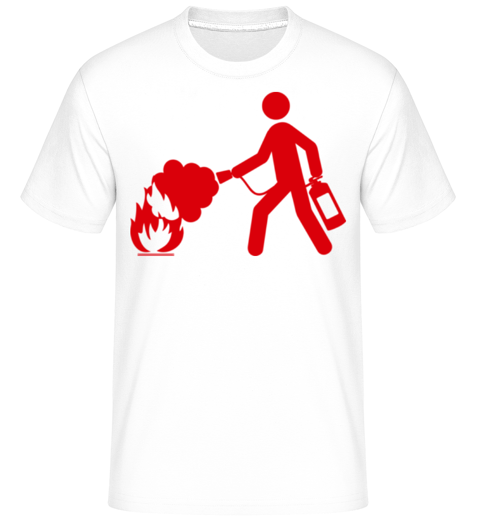 Firefighter Sign ·  T-Shirt Shirtinator homme