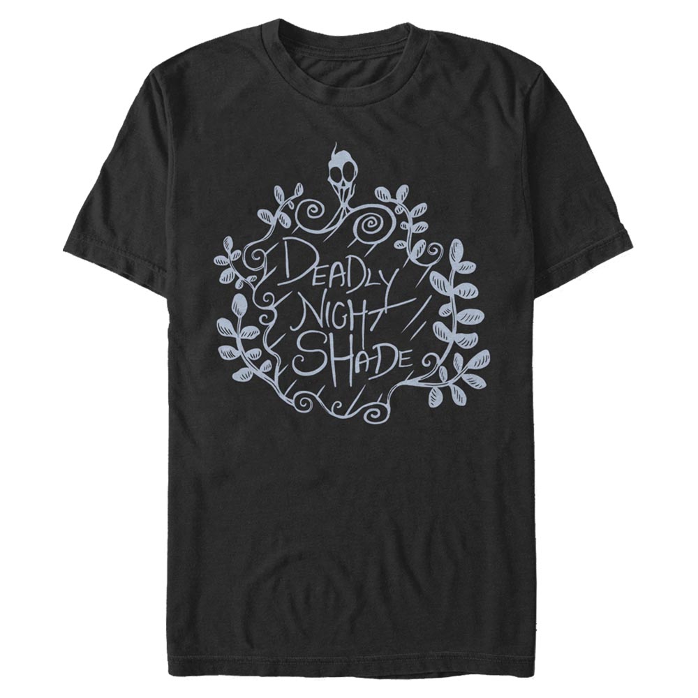 Disney Classics - L'étrange Noël de monsieur Jack - Texte Deadly Night Shade - Halloween - Homme T-shirt