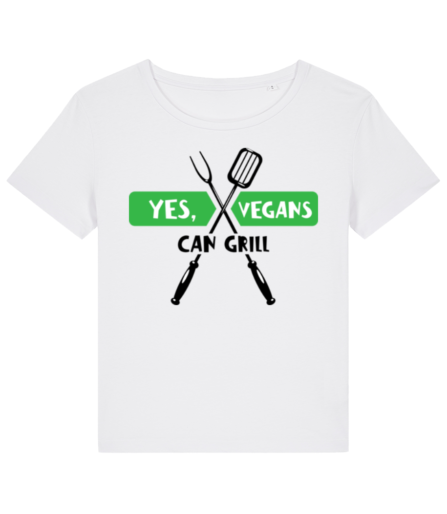 Vegans Can Grill · T-shirt bio Femme Stanley Stella 2.0