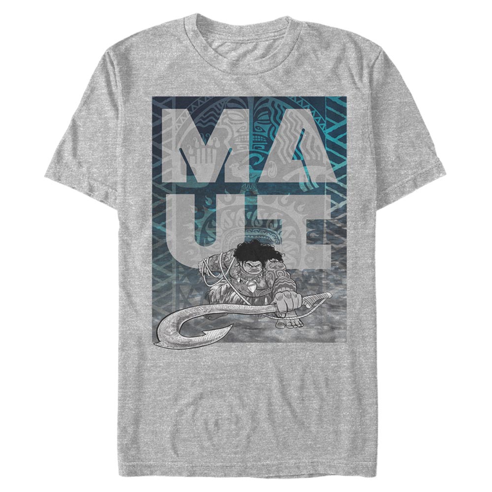 Pixar - Vaiana : La Légende du bout du monde - Maui Hook Fade - Homme T-shirt