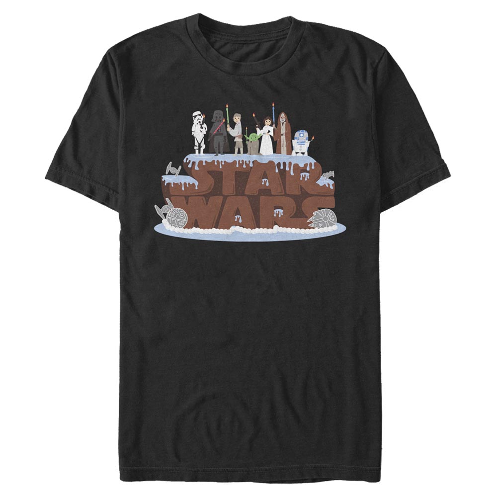 Star Wars - Photo de groupe Birthday Cake - Birthday - Homme T-shirt