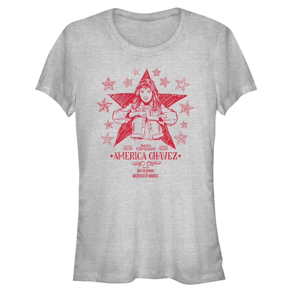 Marvel - Doctor Strange - America Chavez Doodle Chavez - Femme T-shirt