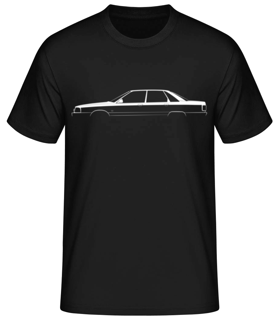 basic täytti 60 vuotta - afterdawn Images High... 'Audi 100 C3' Silhouette · Männer Basic T-Shirt | Shirtinator