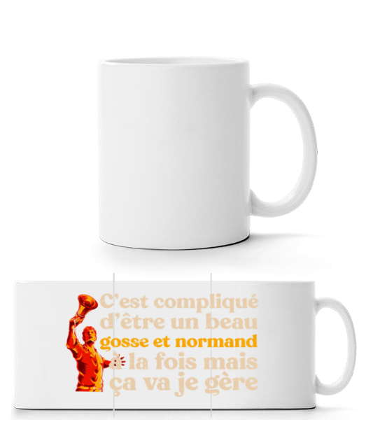 Beau Gosse Et Normand · Mug panorama