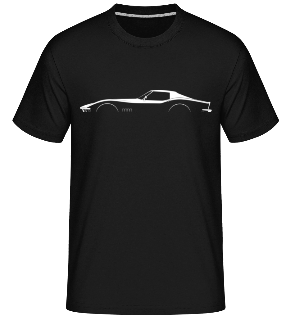 'Chevrolet Corvette C3' Silhouette · Shirtinator Männer T-Shirt