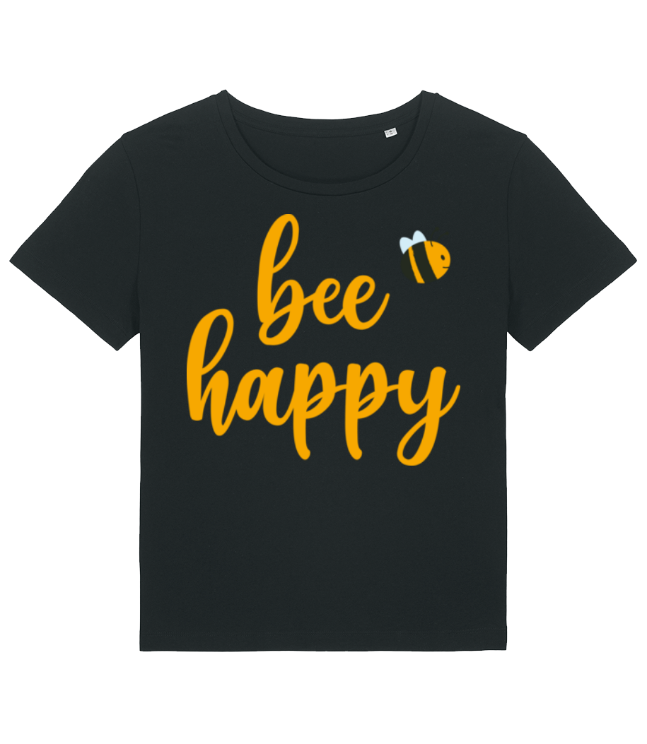 Bee Happy · T-shirt bio Femme Stanley Stella 2.0
