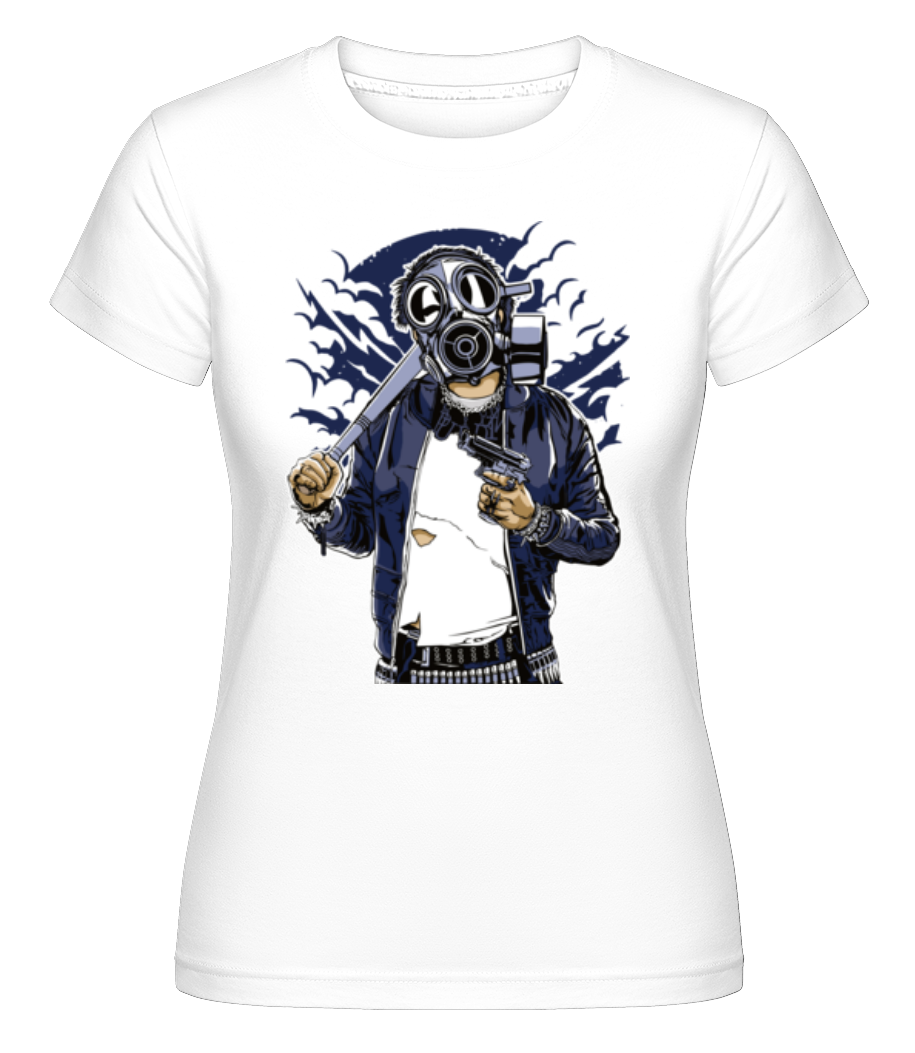 Gasmask Bastard ·  T-shirt Shirtinator femme