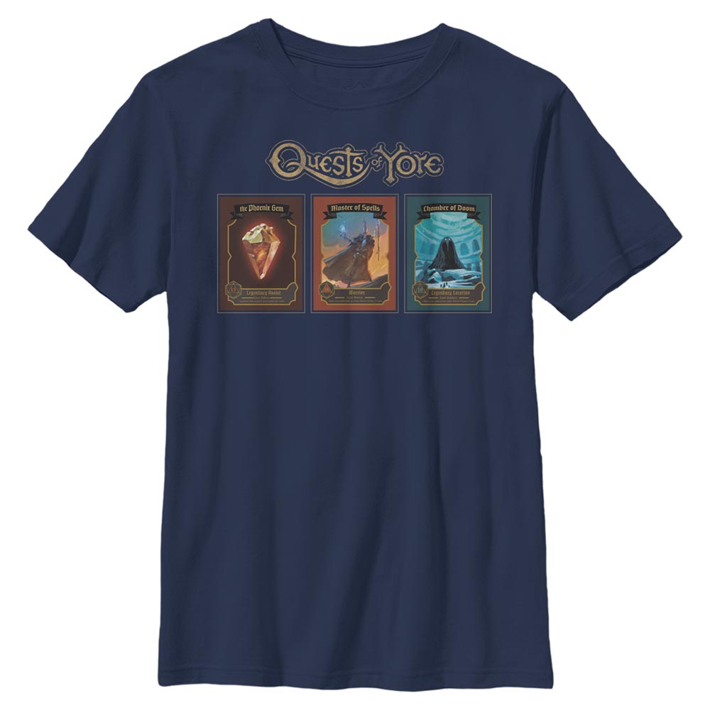 Pixar - En avant - Texte Quest Cards - Enfant T-shirt