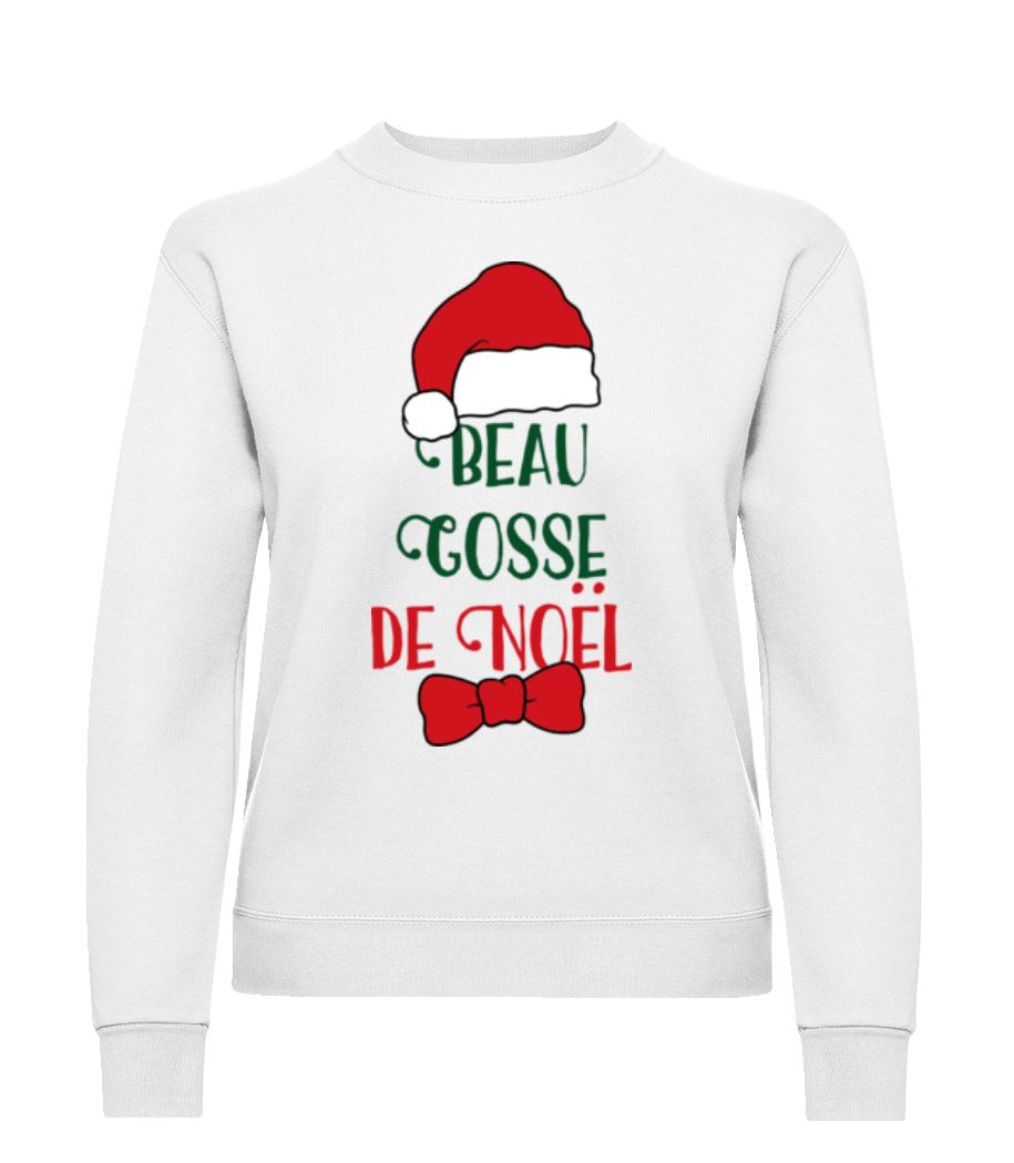 Beau Gosse De Noël · Sweatshirt Femme