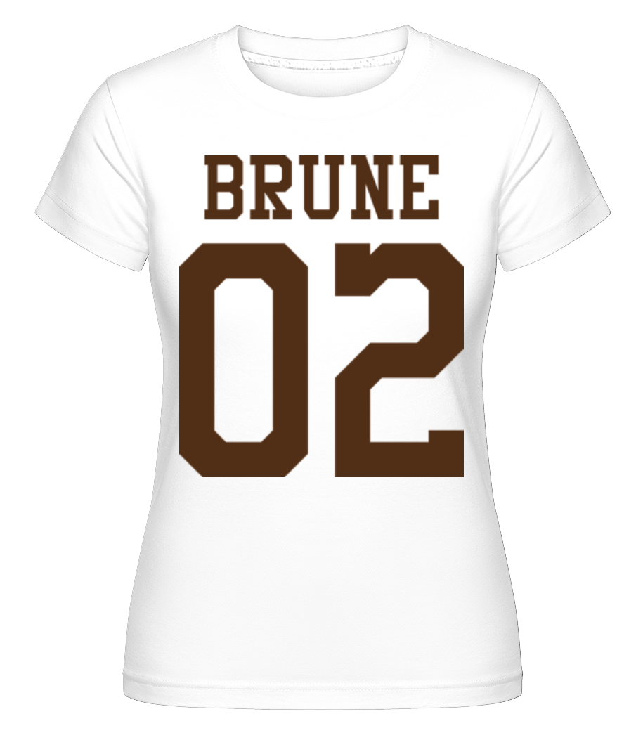Brune 02 ·  T-shirt Shirtinator femme